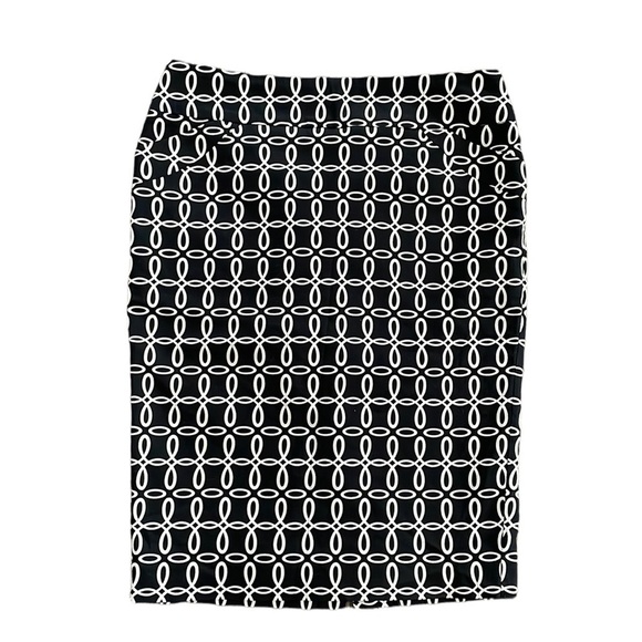 Charter Club Back and White Pencil Skirt‎ - Picture 1 of 5